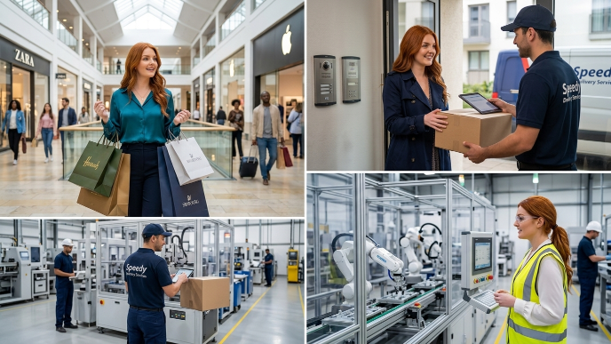 Dubai Career Opportunities: Shopping Mall, Delivery, and Factory Roles with Full Benefits