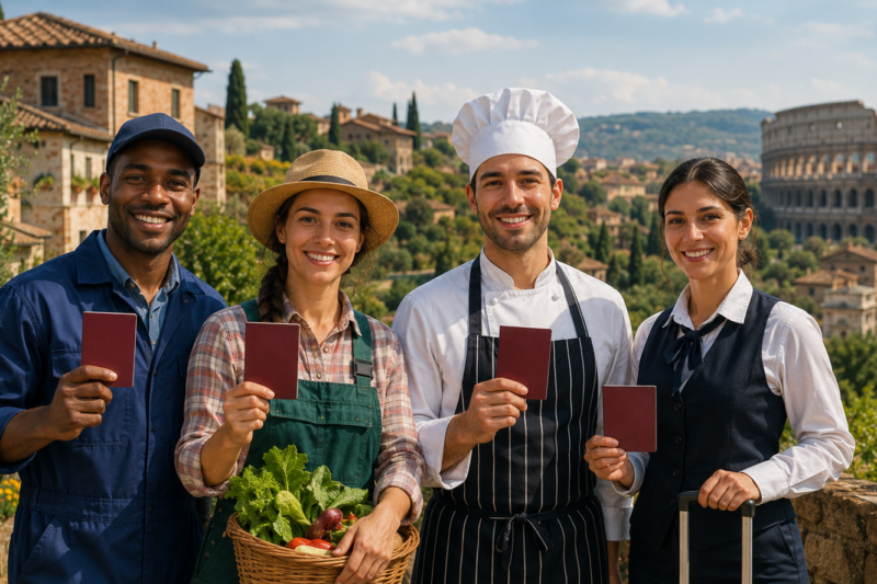 Italy Work Visa 2026: Decreto Flussi Jobs for Pakistani Workers — Complete Guide